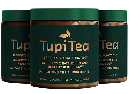 Three jars of TupiTea